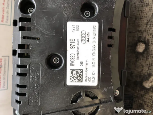 Ceasuri Bord UK Audi A3 8V Cabrio 2014