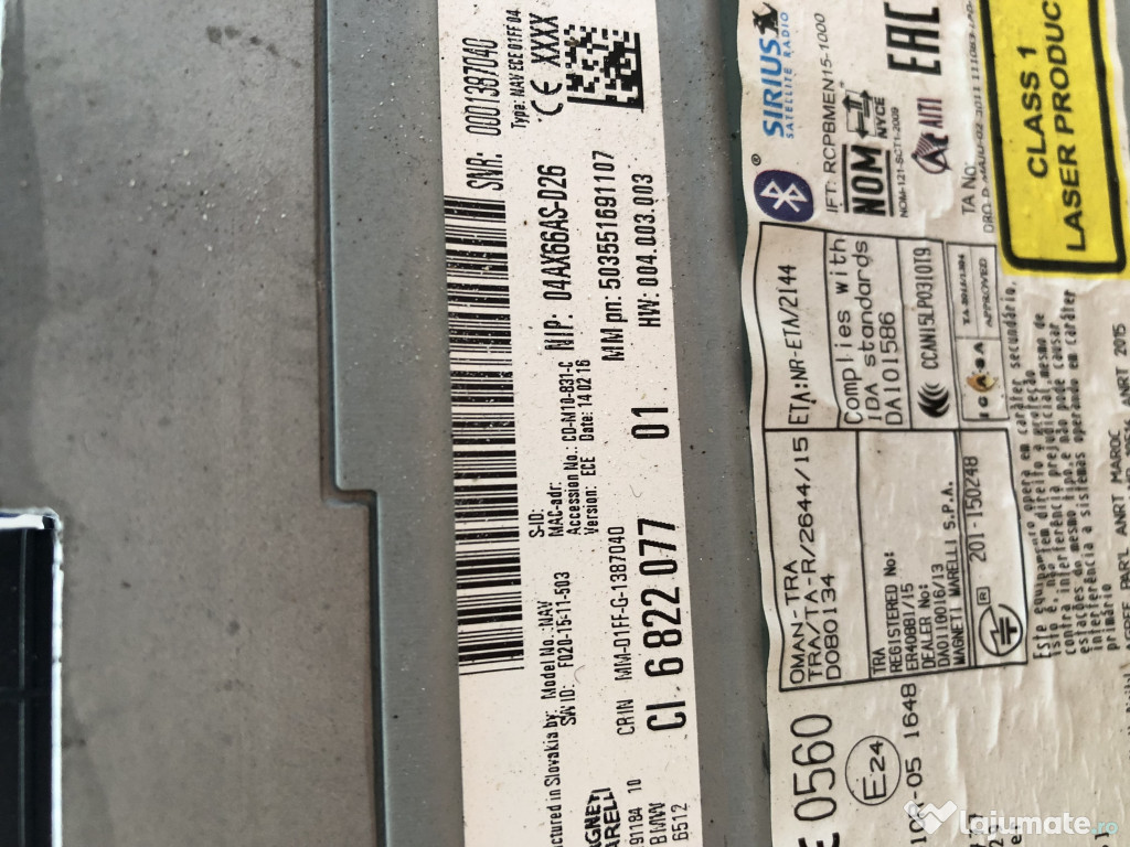 Unitate Multimedia BMW X1 F48 2.0 Motorina 2017