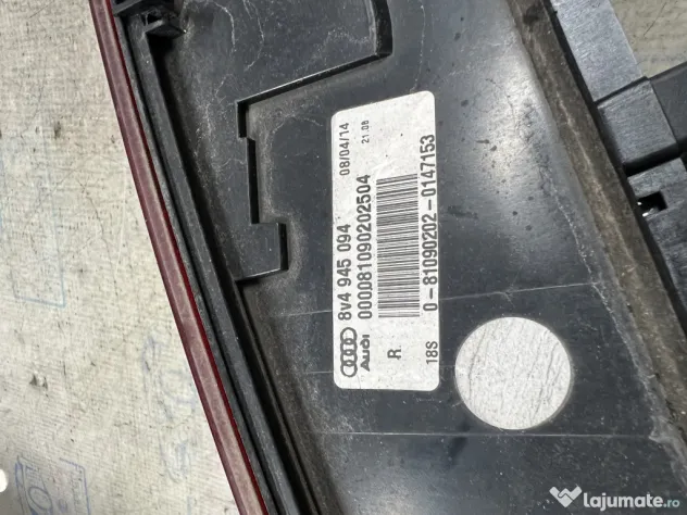 Stop dreapta hayon Audi A3 8V Hatchback 2014