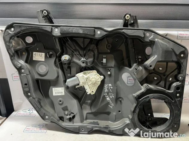 Macara geam stanga fata Volkswagen Touareg 2012