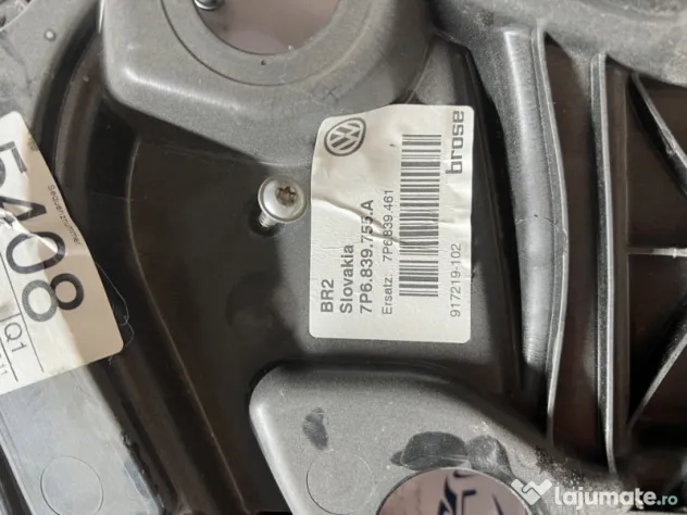 Macara geam stanga spate Volkswagen Touareg 2012