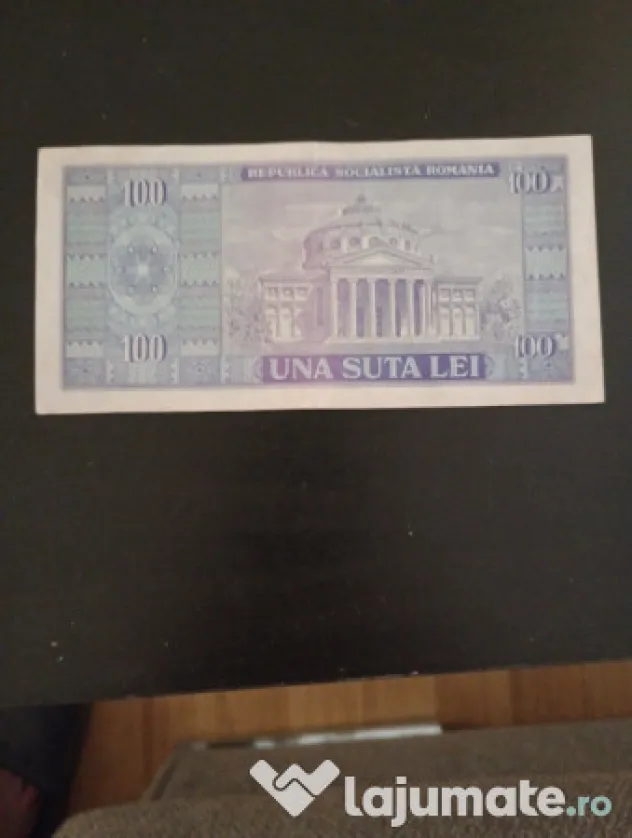 Bancnota comunistă 100 lei din 1966