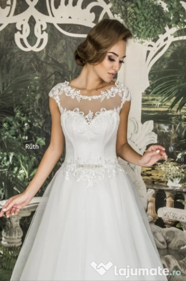 Rochie de mireasa model Ruth