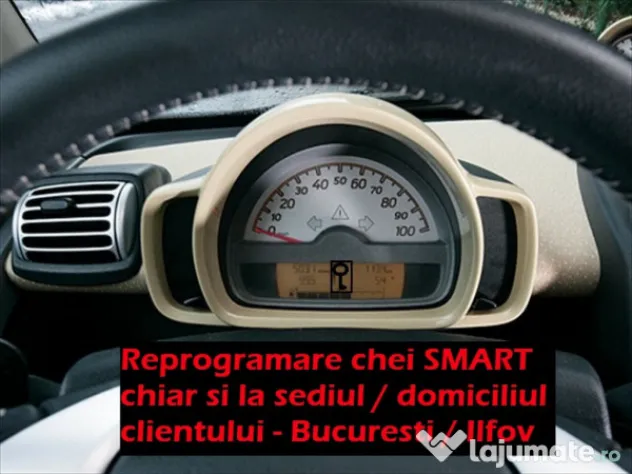 Programare cheie SMART ForTwo ForFour Roadster sincronizare chei