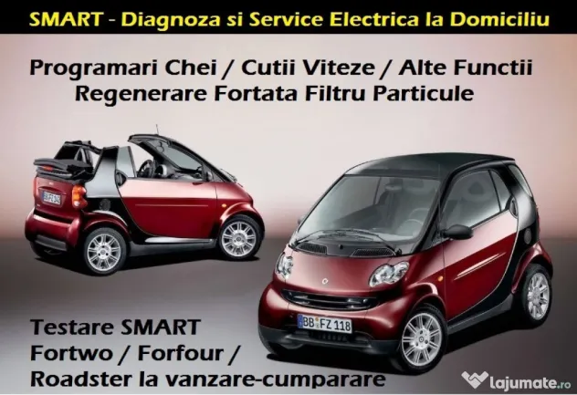 Programare cheie SMART ForTwo ForFour Roadster sincronizare chei