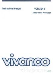 Procesor Audio / Video - VCR-3044 - VIVANCO AG electronic