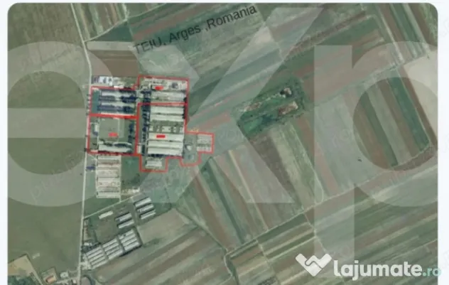 Teren industrial intravilan – 12 ha – toate utilitățil