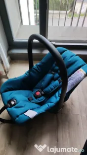 Carucior 3 in 1 Cam Combi Tris, Turcoaz (Carucior, Landou, Scaun Auto) 