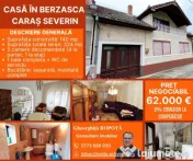 Casa individuala de in Berzasca, jud. Caras-Severin 