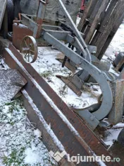 Plug 3 brazde mici italian cu brazdare reglabile 