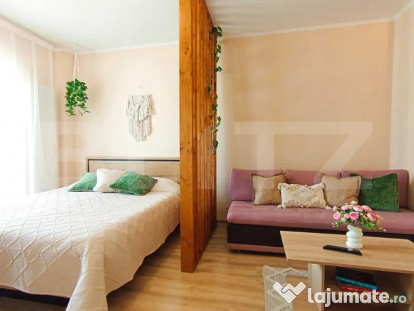 Apartament 1 cameră, parcare, zona Eroilor - Floresti (Cluj)