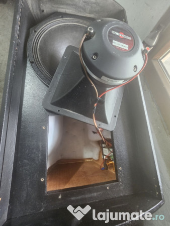 2 Boxe Dynacord 600w, profesionale, cu filtre de sunet