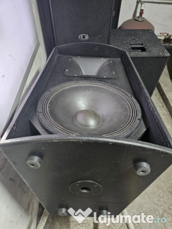 2 Boxe Dynacord 600w, profesionale, cu filtre de sunet