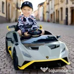 Masinuta electrica pt. copii Lamborghini Huracan STO 12V 2x40W grey