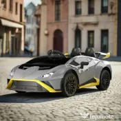 Masinuta electrica pt. copii Lamborghini Huracan STO 12V 2x40W grey 
