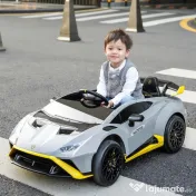 Masinuta electrica pt. copii Lamborghini Huracan STO 12V 2x40W grey 