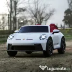Masinuta electrica pentru 2 copii Porsche 911 GT3 320W, 24V 14Ah White