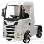 Camion electric pt. copii SCANIA R-SERIES 4x45W 12V 14Ah White