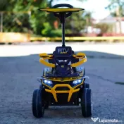 ATV electric cu maner 4 in 1, Kinderauto Hercules 35W 6V, RC #yellow 