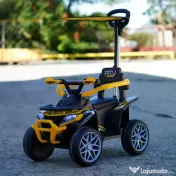 ATV electric cu maner 4 in 1, Kinderauto Hercules 35W 6V, RC #yellow 