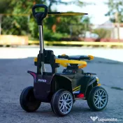 ATV electric cu maner 4 in 1, Kinderauto Hercules 35W 6V, RC #yellow 