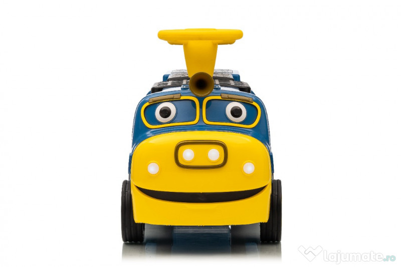 Trenulet electric CHUGGINGTON cu 2 vagoane pt. 4 copii, 4x45W 12V Blue