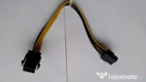 Cablu adaptor placa video 6 pini la 8 pini