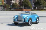 Mercedes 300s oldtimer cu roti moi #albastru