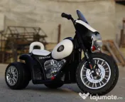 Motocicleta electrica de Politie JT568 cu 3 roti , pt. copii 