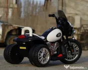 Motocicleta electrica de Politie JT568 cu 3 roti , pt. copii 