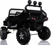 UTV electric pentru 2 copii Mercedes UNIMOG 90W 12V #Black 