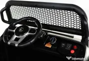 UTV electric pentru 2 copii Mercedes UNIMOG 90W 12V #Black 