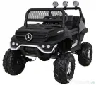 UTV electric pentru 2 copii Mercedes UNIMOG 90W 12V #Black