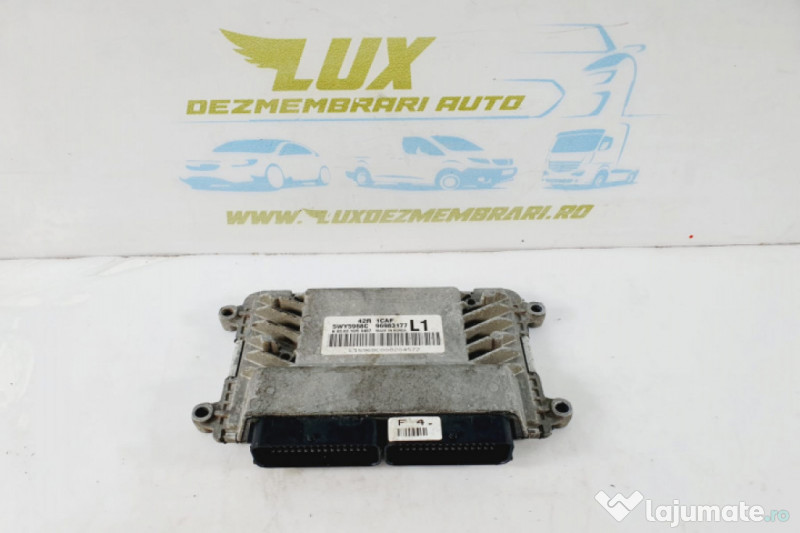 Calculator motor ecu 1.2 B12S1 5wy5968b 96983177 Chevrolet Aveo T250 (