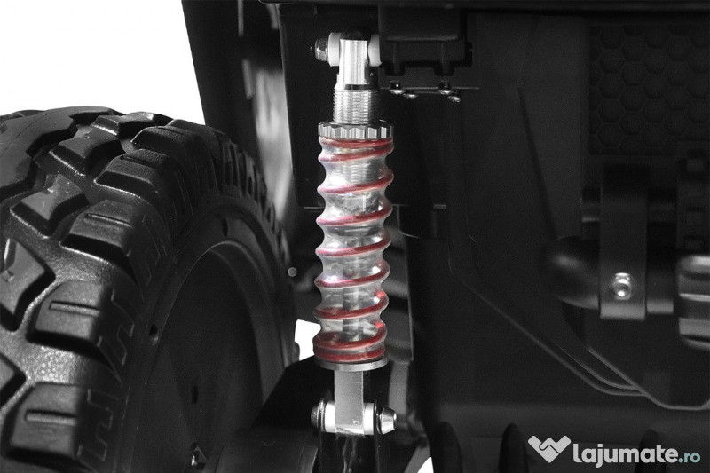 UTV electric cu 4 locuri, Kinderauto XXL Buggy 400W 24V 14Ah RED