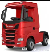 Camion electric pentru copii, SCANIA R-SERIES 4x 45w 12V 14Ah 