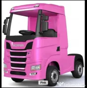 Camion electric pentru copii, SCANIA R-SERIES 4x 45w 12V 14Ah 