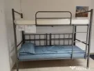Pat etajat metalic BEL 8 + 2 saltele + Set complet lenjerie și pilote!