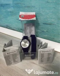 Ceas dama SWATCH nou, GV127, mov, rezistent la apa