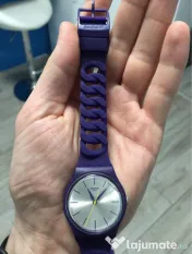 Ceas dama SWATCH nou, GV127, mov, rezistent la apa 