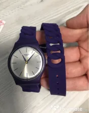 Ceas dama SWATCH nou, GV127, mov, rezistent la apa 