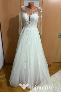 Rochie de mireasă tip prințesă