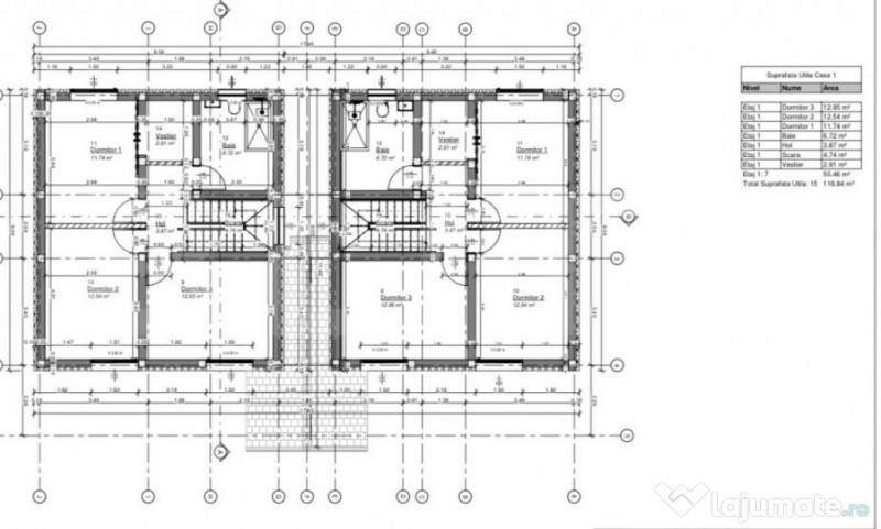 Duplex modern în Ghiroda, 117 mp utili, eficient energetic
