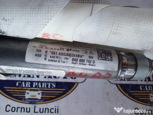 Airbag cortina dreapta Audi A4 B8 2008