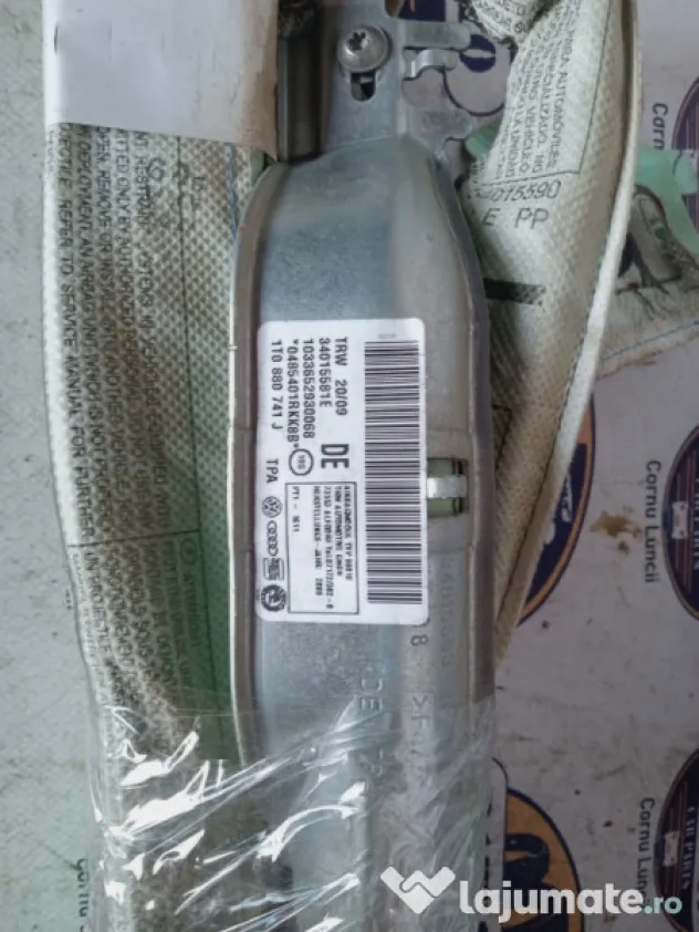 Airbag cortina stanga Volkswagen Touran 2009