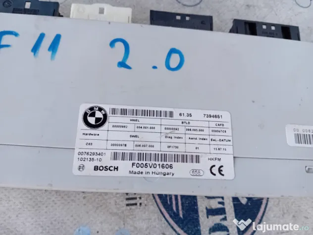 Calculator confort BMW Seria 5 F11 2015
