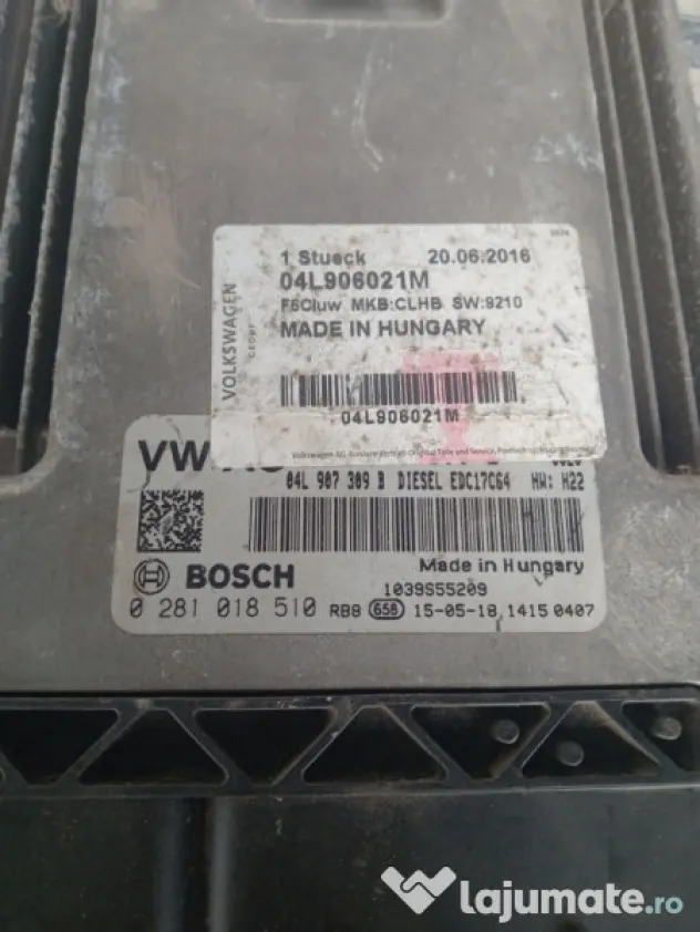 Calculator motor Skoda Octavia 3 1.6 Motorina