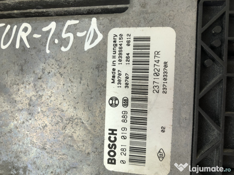 Calculator motor Renault Captur 1.5 Motorina 2015