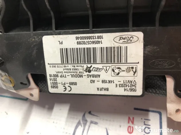 Airbag cortina dreapta Ford B-MAX 2014