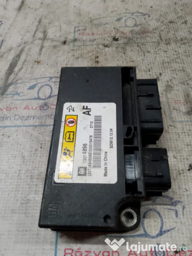 Modul airbag Opel Astra J 2011